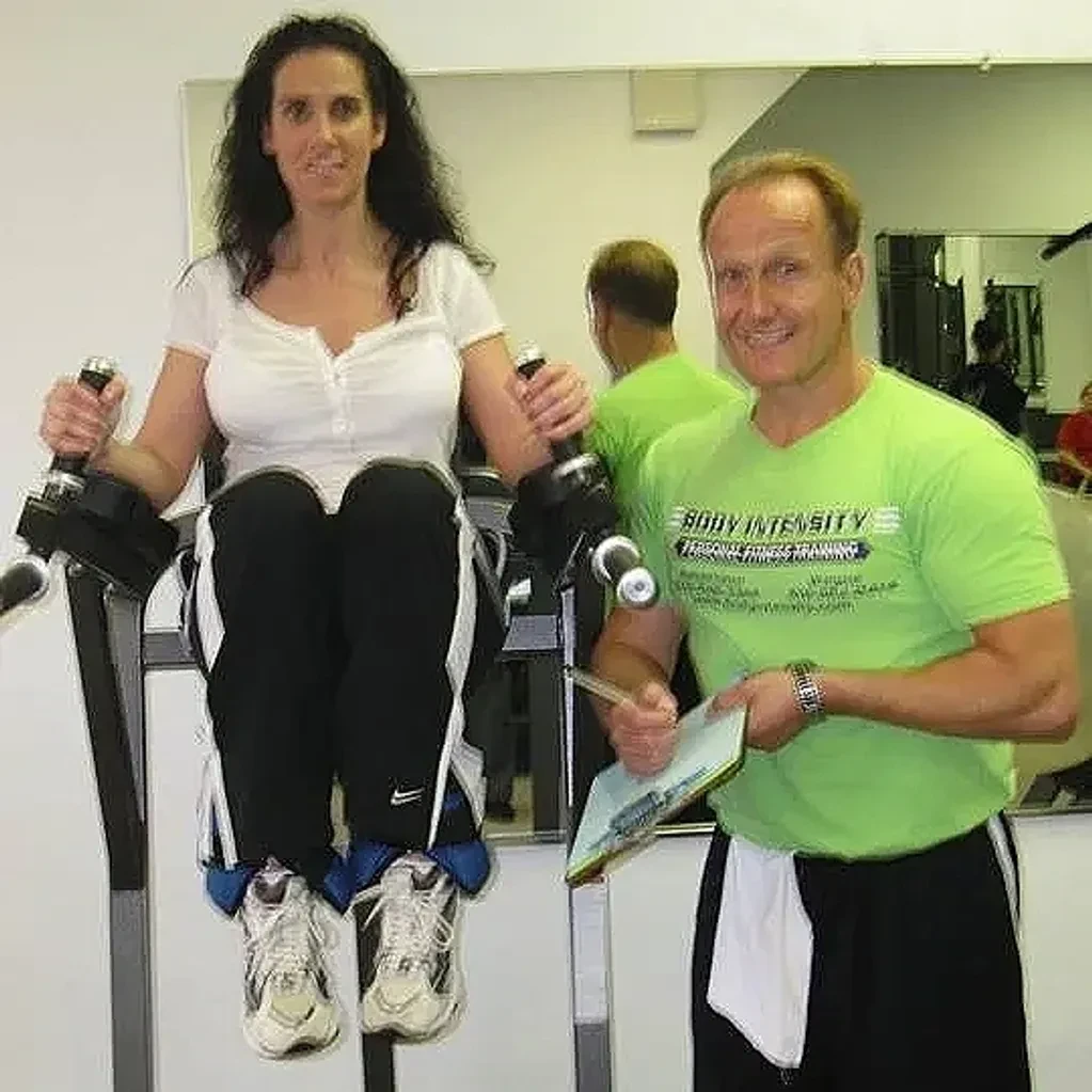 Wayne gym interior with cardio equipment and storefront windows